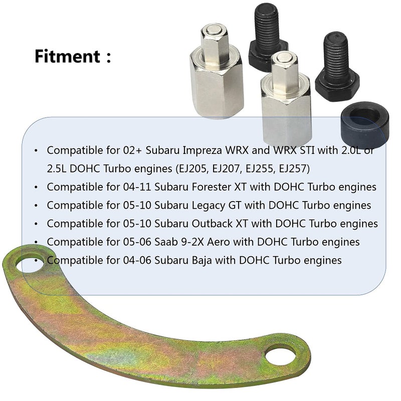 Mekar Cam Gear Lock Camlock Tool Compatible with DOHC Subaru WRX STi FXT, LGT OBXT Service Tools - Image 3